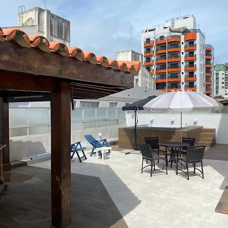 Cobertura Guaruja Apto Com Jacuzzi E Churrasqueira Dış mekan fotoğraf