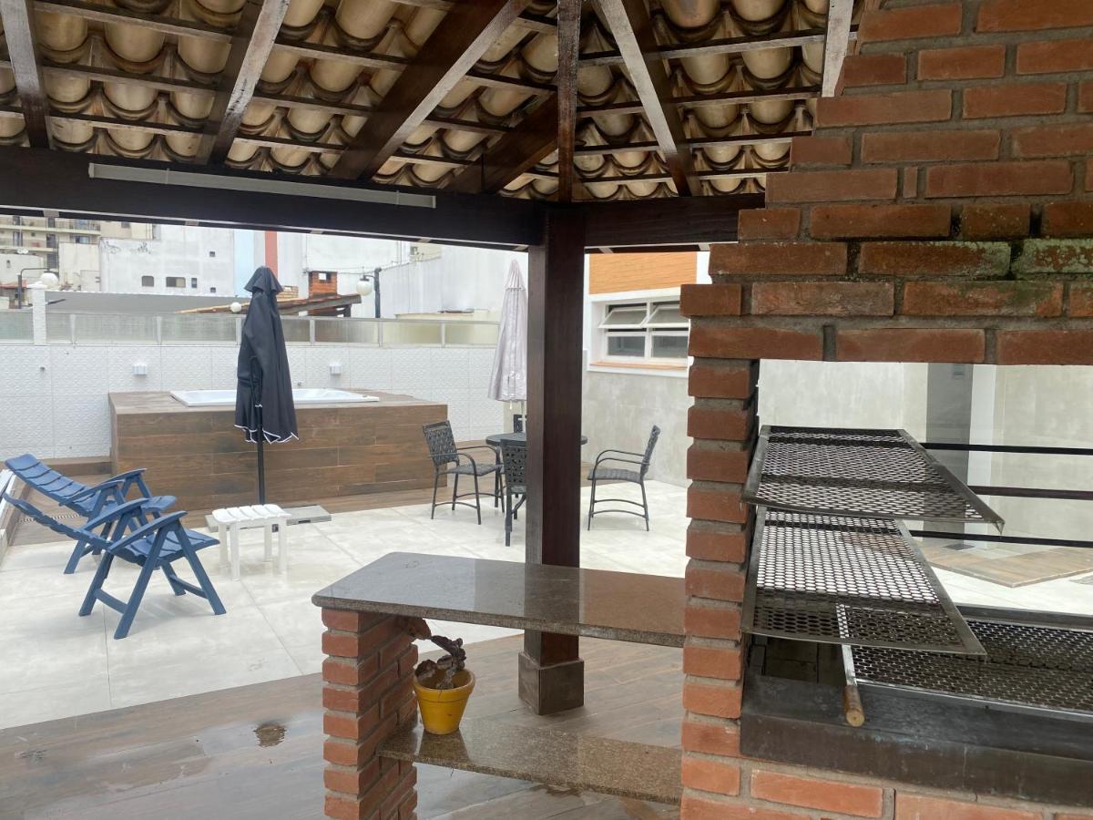 Cobertura Guaruja Apto Com Jacuzzi E Churrasqueira Dış mekan fotoğraf